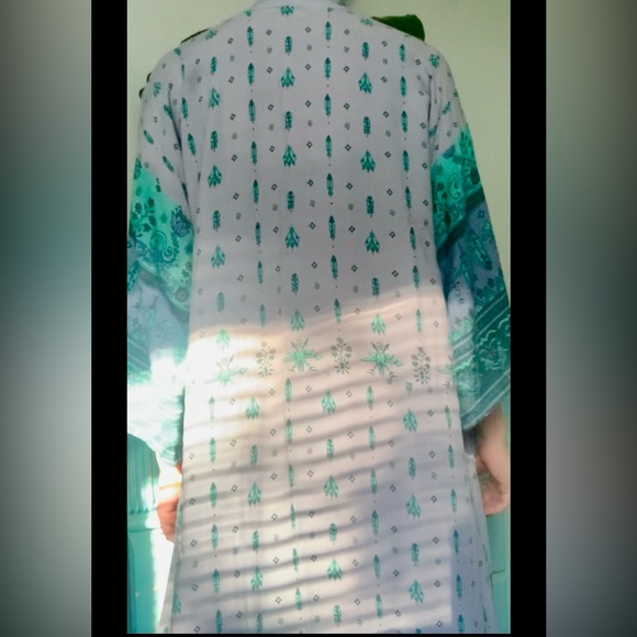 ♡ Early Days • OG Desert Wanderer Robe in Turquoise Dawn • OS - Picture 10 of 17